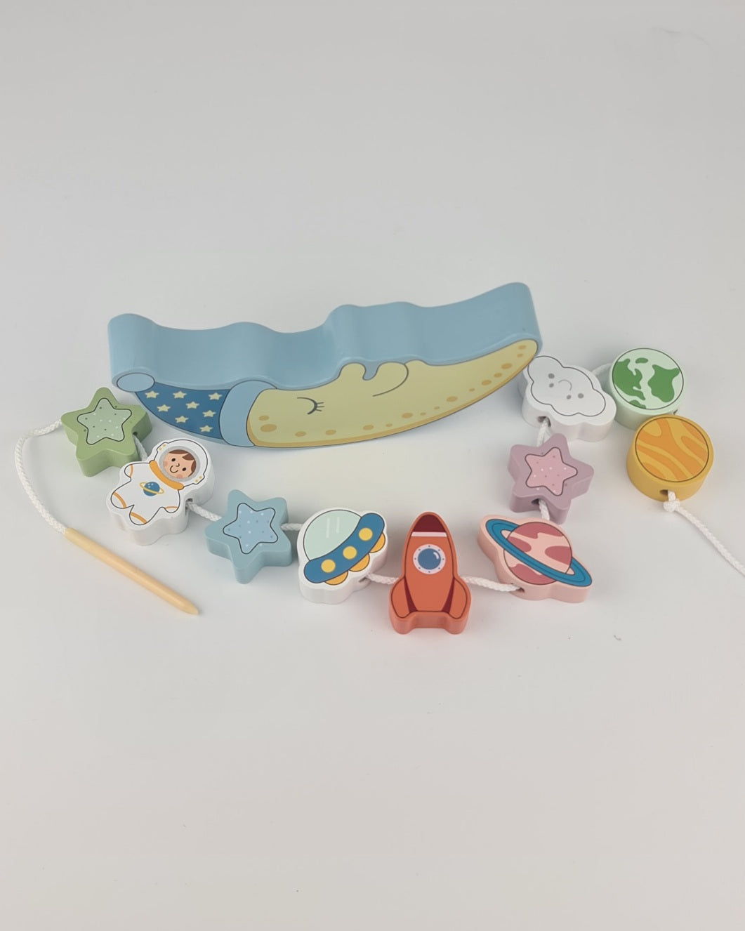 2 In 1 Moon Balance & Lacing Set