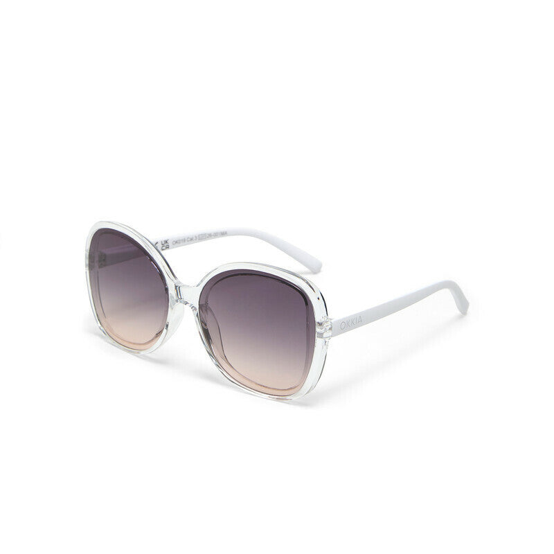 Anna Sunglasses – Clear Frame