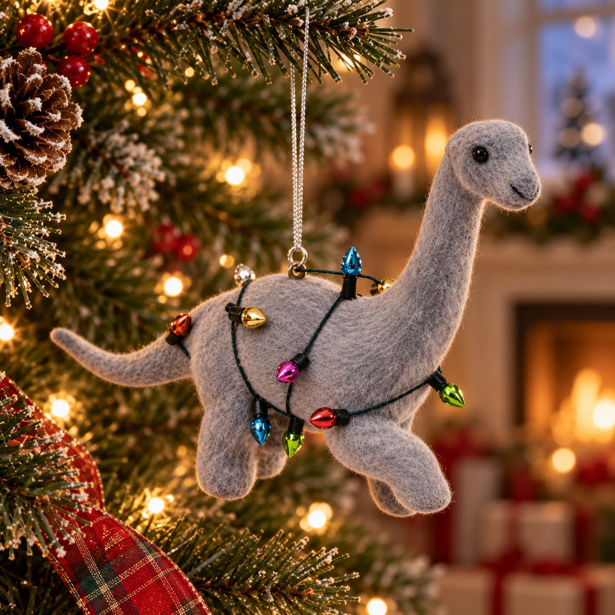 Barnaby the Bronty Dinosaur Ornament