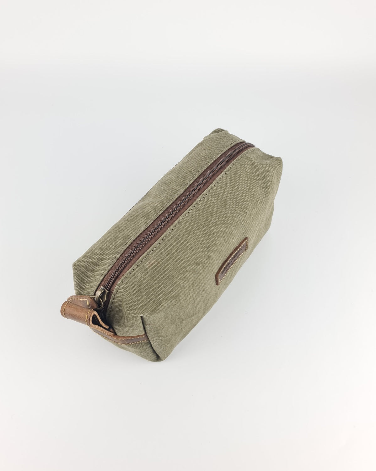 Canvas / Leather Toiletry Bag