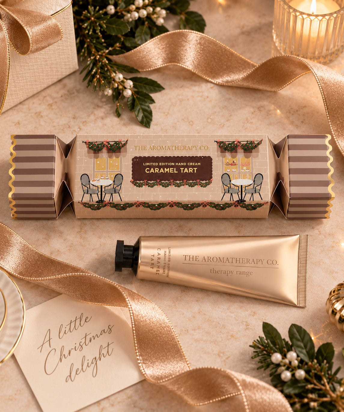 Therapy Festive Hand Cream 50ml – Caramel Tart