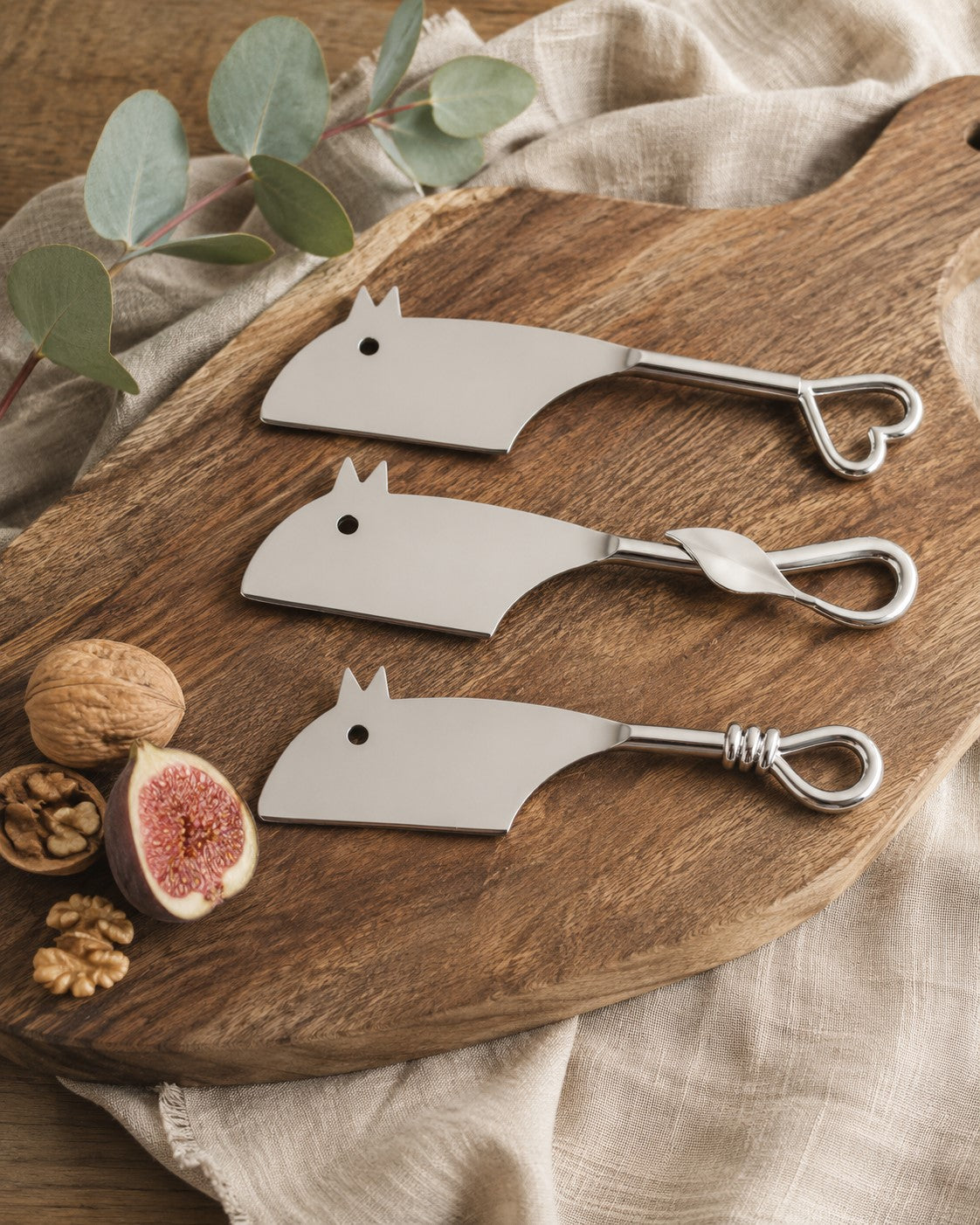 Cheese Mouse Knives