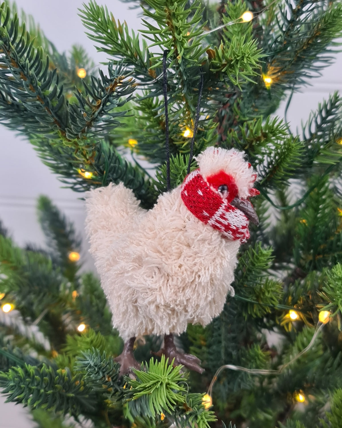 Chester the Chicken Hanging Ornament