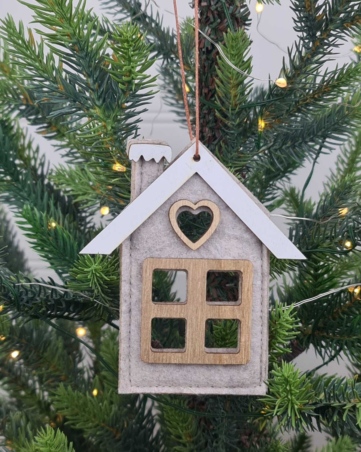 Woodland Tall House Hanging Ornament