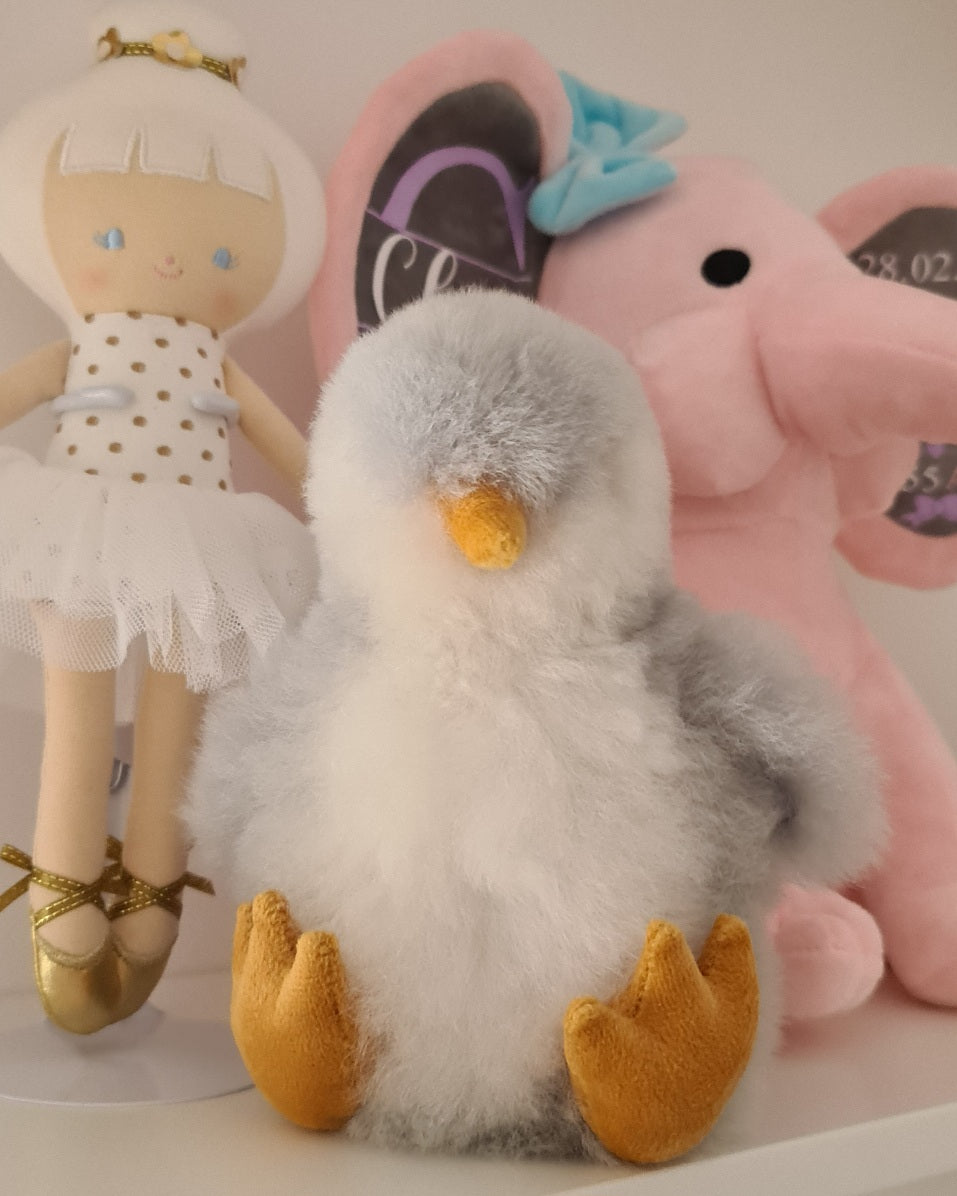 Clancy the Penguin – Alpaca Fur Soft Toy
