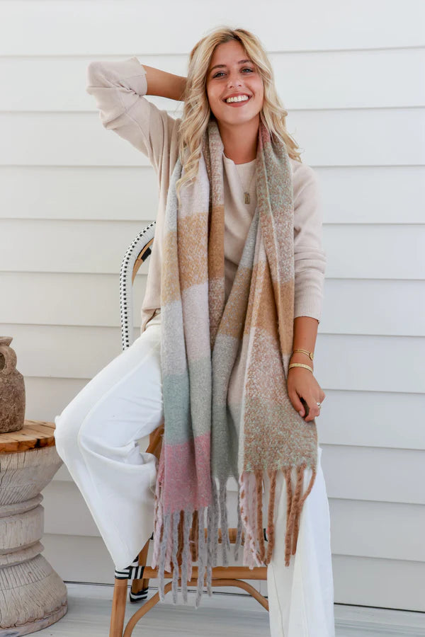 Clara – Blossom Mist Scarf