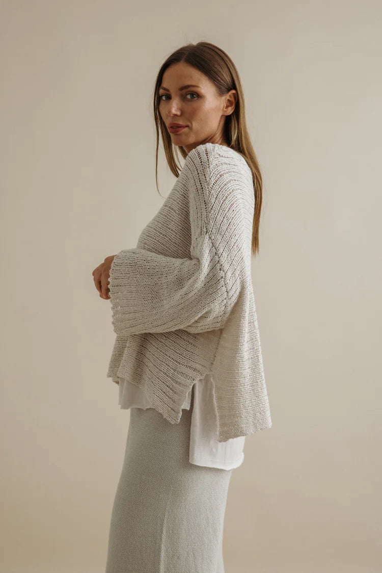 Coast to Coast Pullover - Pearl