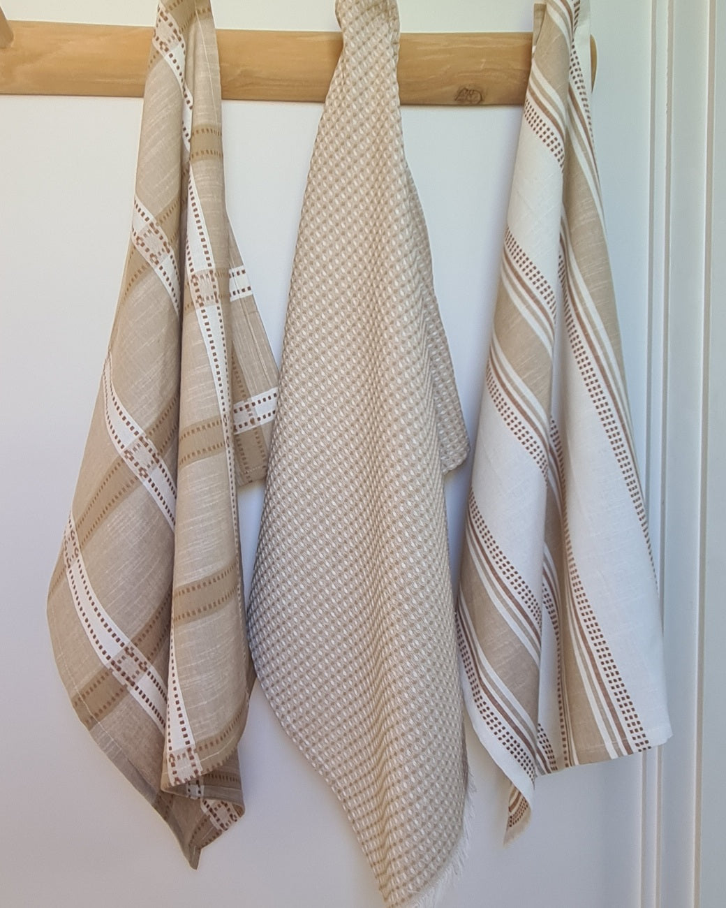 Harvest Cotton Tea Towel Set (Set of 3)