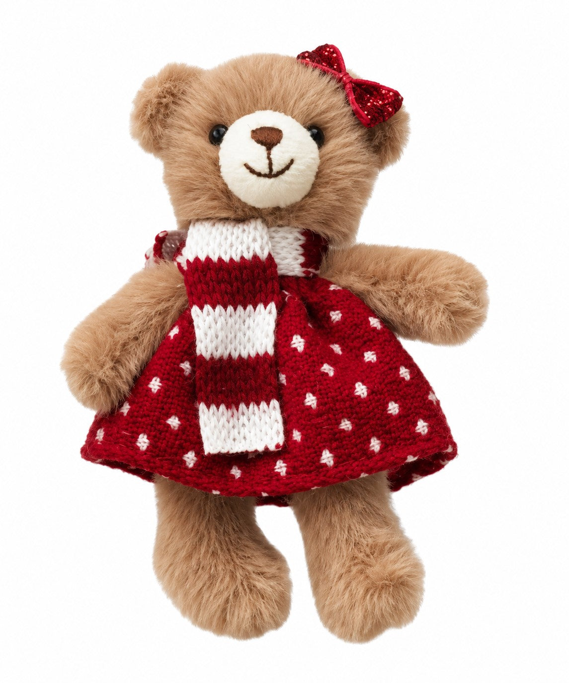 Bell & Bobby Christmas Teddy Bear Ornaments