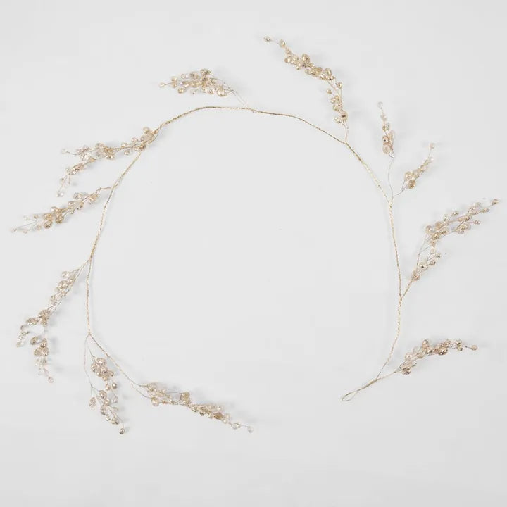 Crystal Drop Garland – Gold