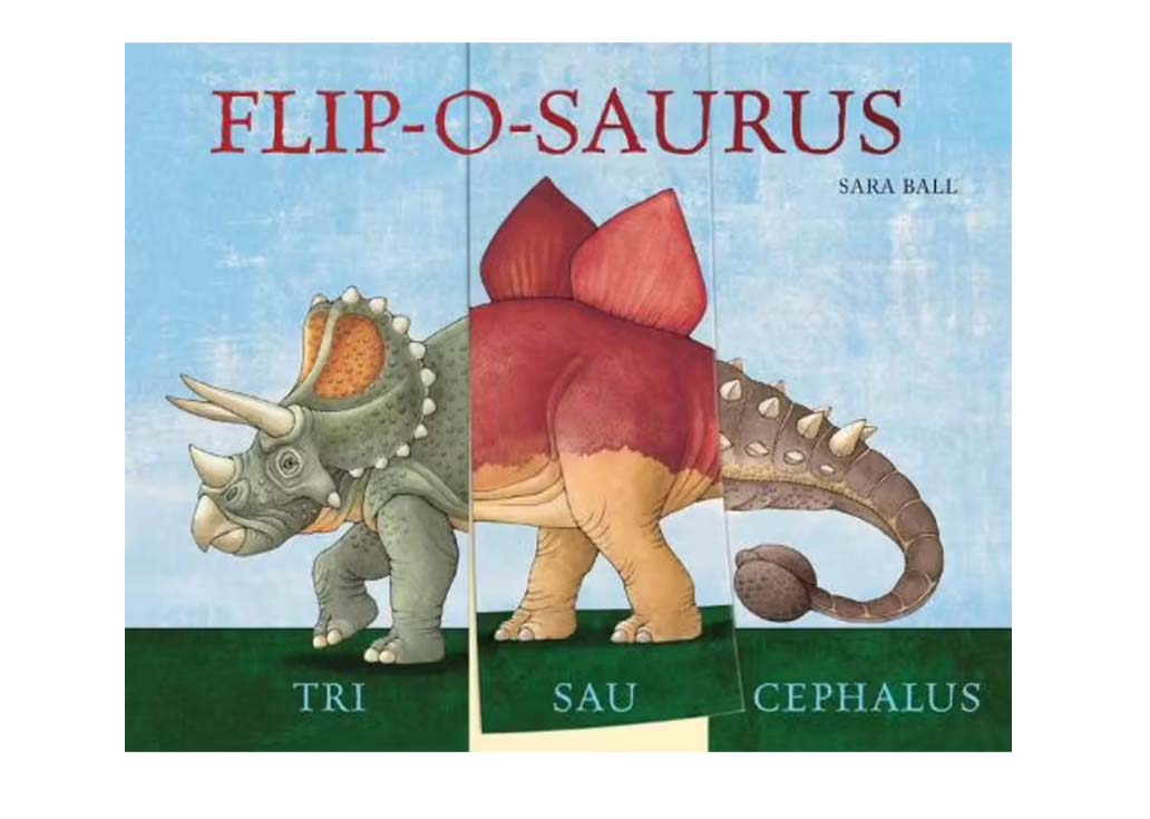 Flip-O-Saurus | Interactive Board Book
