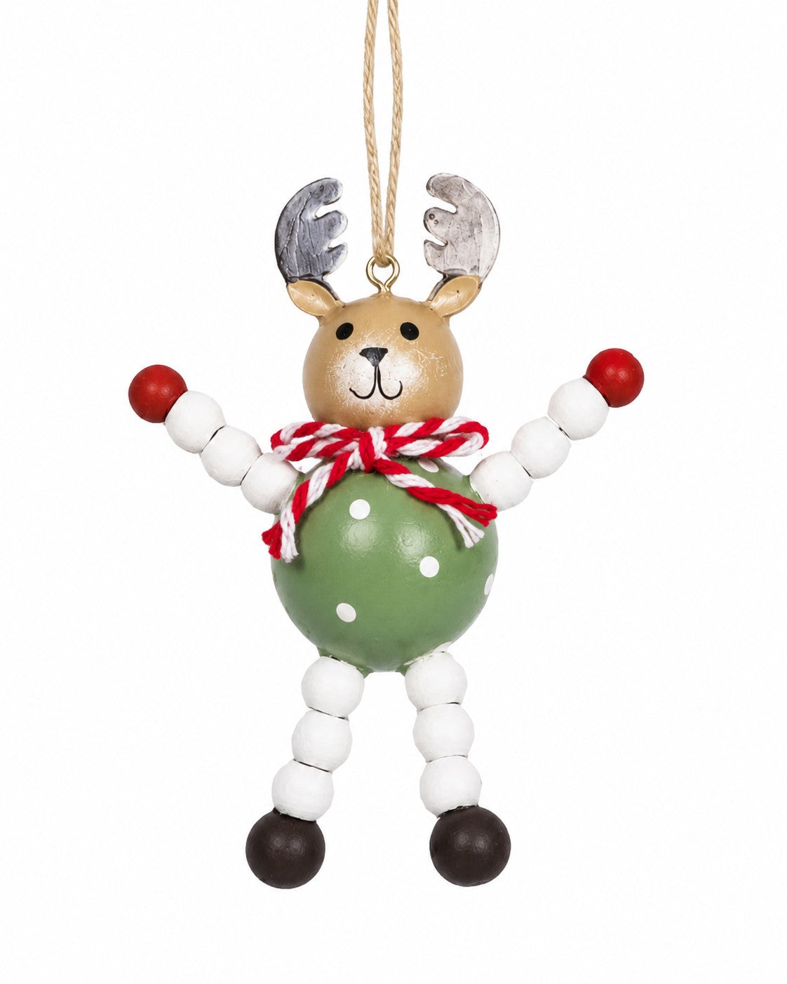 Jolly Reindeer Christmas Ornament – Ruby & Peppermint