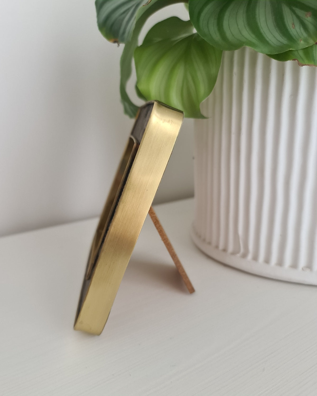 Josie Horn & Brass Photo Frame 4x4