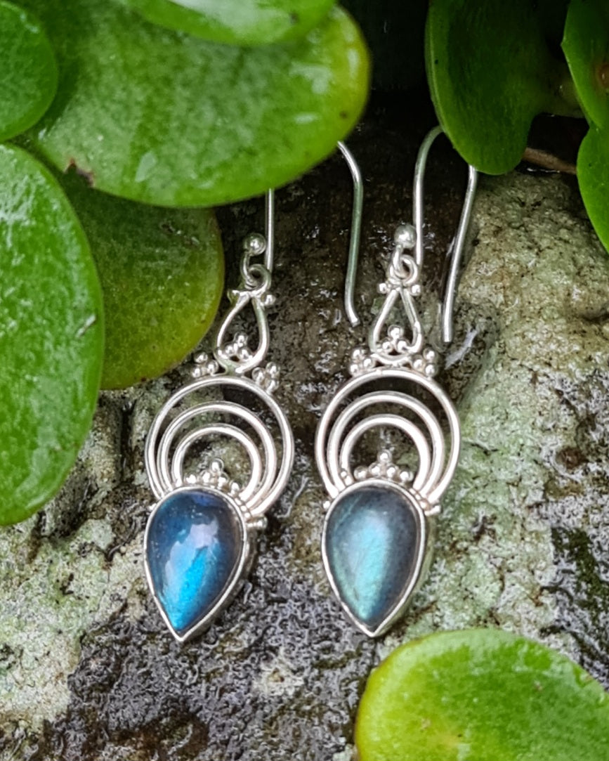Layla Labradorite Earrings