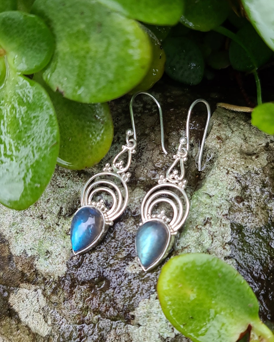 Layla Labradorite Earrings