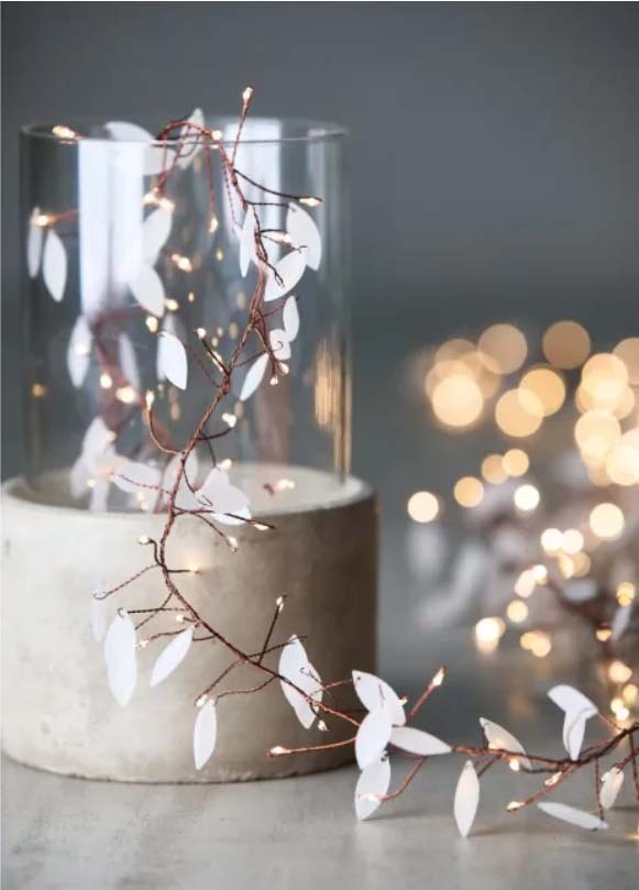 Leaf Cluster LED Garland – 2m