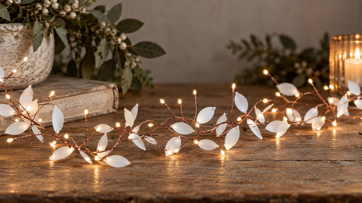 Leaf Cluster LED Garland – 2m