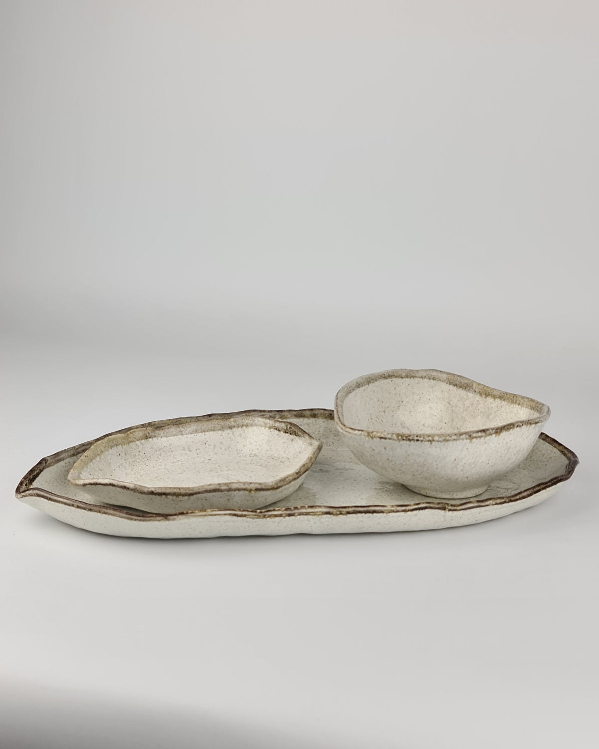 Leaf Shape Ceramic Small Bowl
