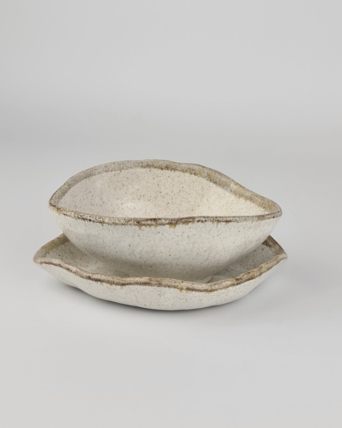 Leaf Shape Ceramic Small Bowl