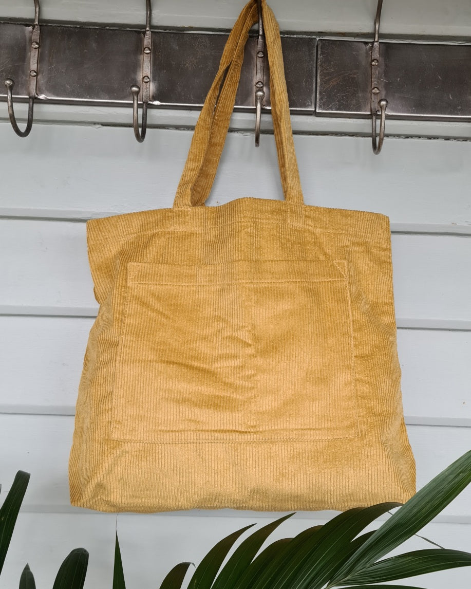 Loo Loo Cord Tote – Sun Gold