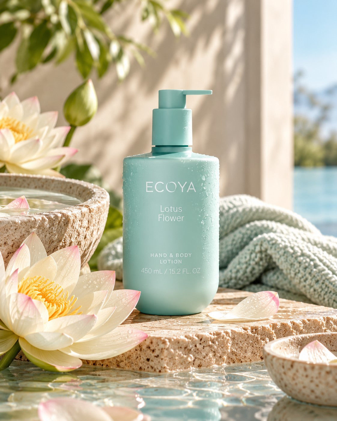 Lotus Flower Hand & Body Lotion - 450ml