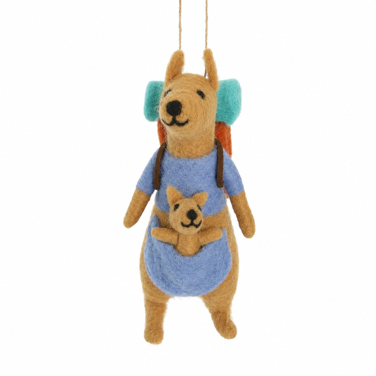 Matilda & Joey – Kangaroo Christmas Ornament