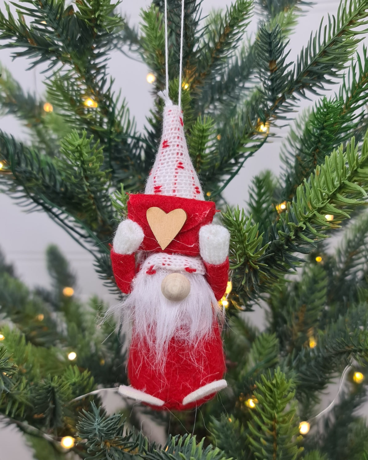 Message of Love Tomte Santa – Red