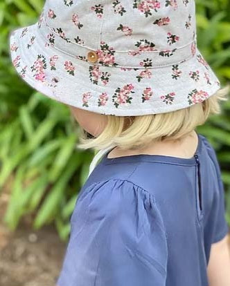 Pink Posy Bucket Hat
