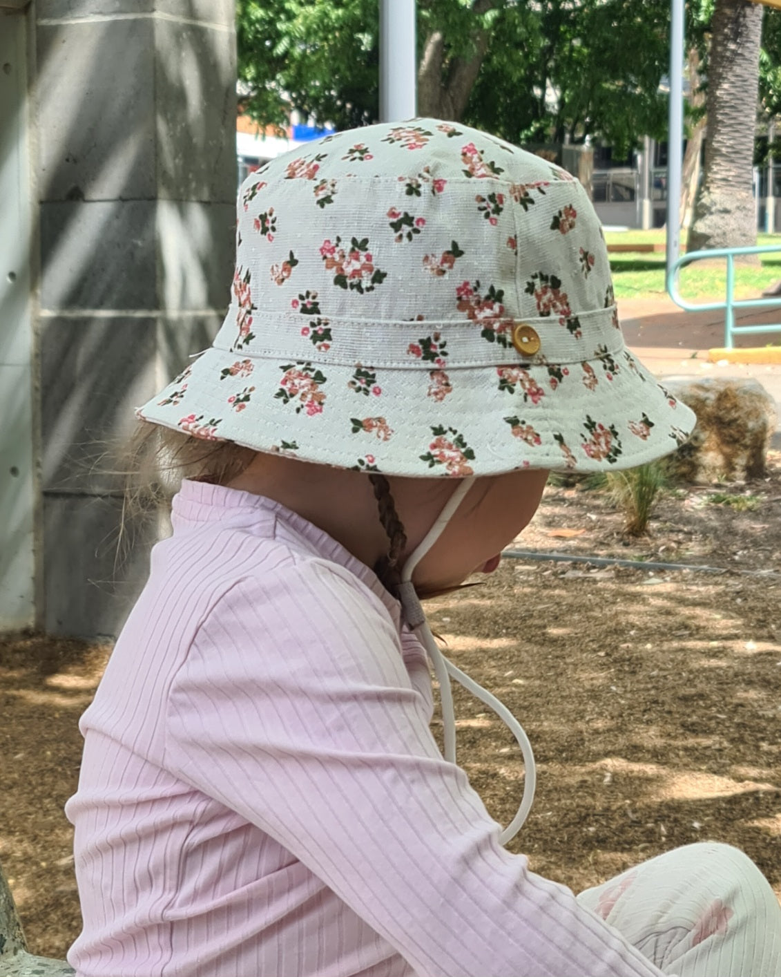 Pink Posy Bucket Hat