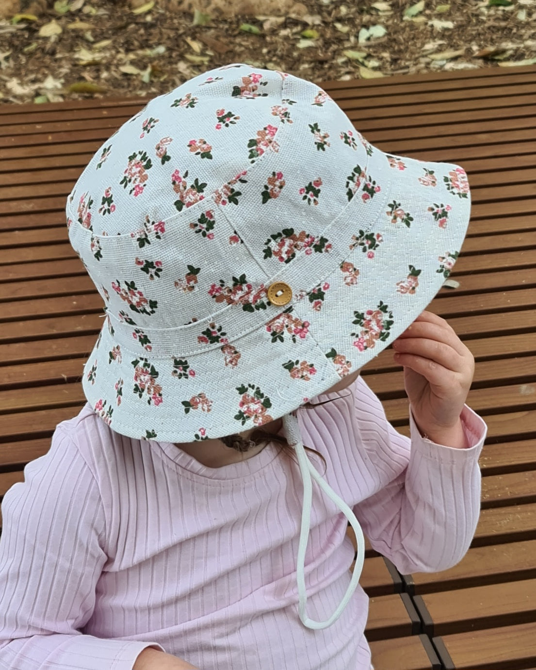 Pink Posy Bucket Hat