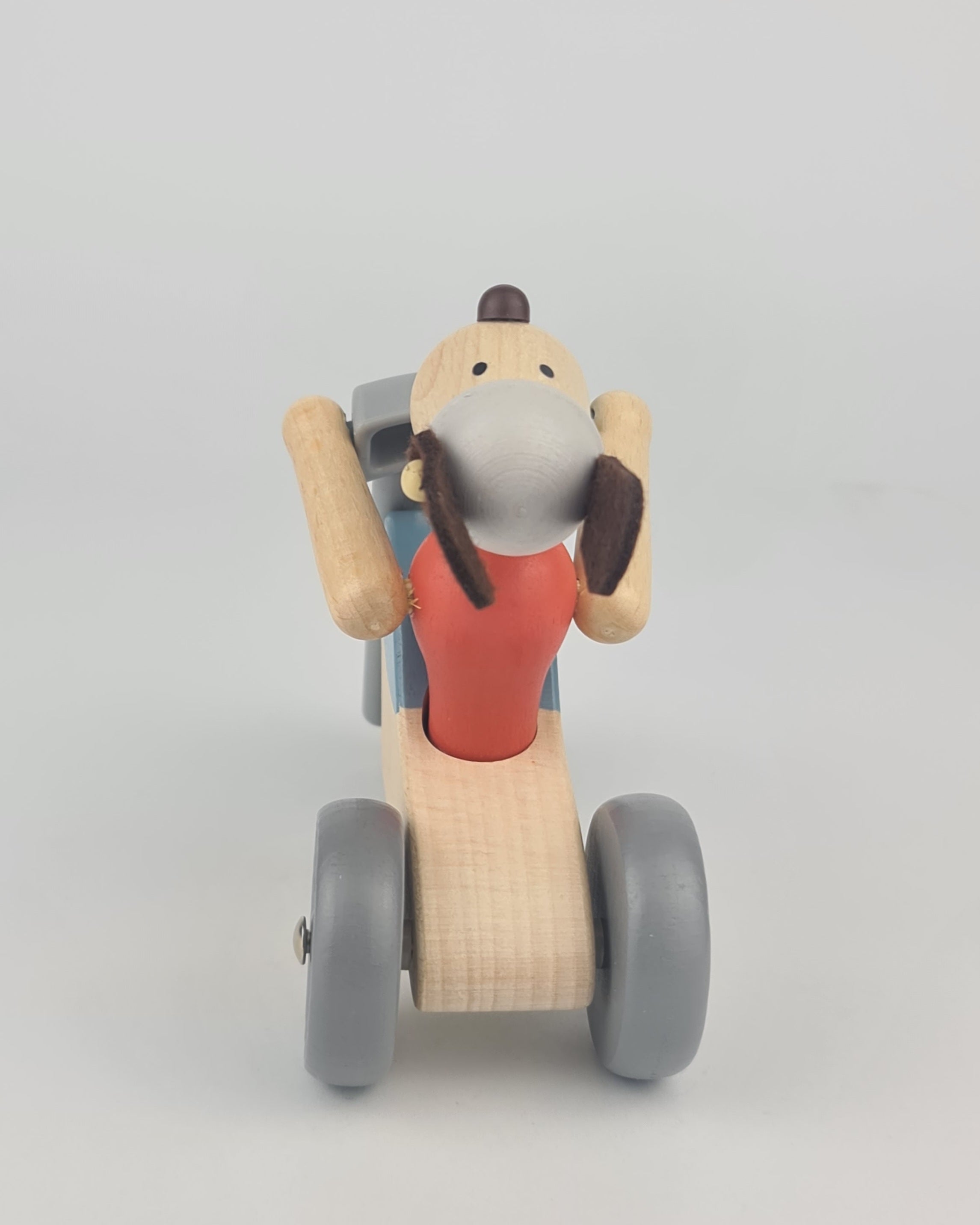 Reggie Dog Motorcycle Rider