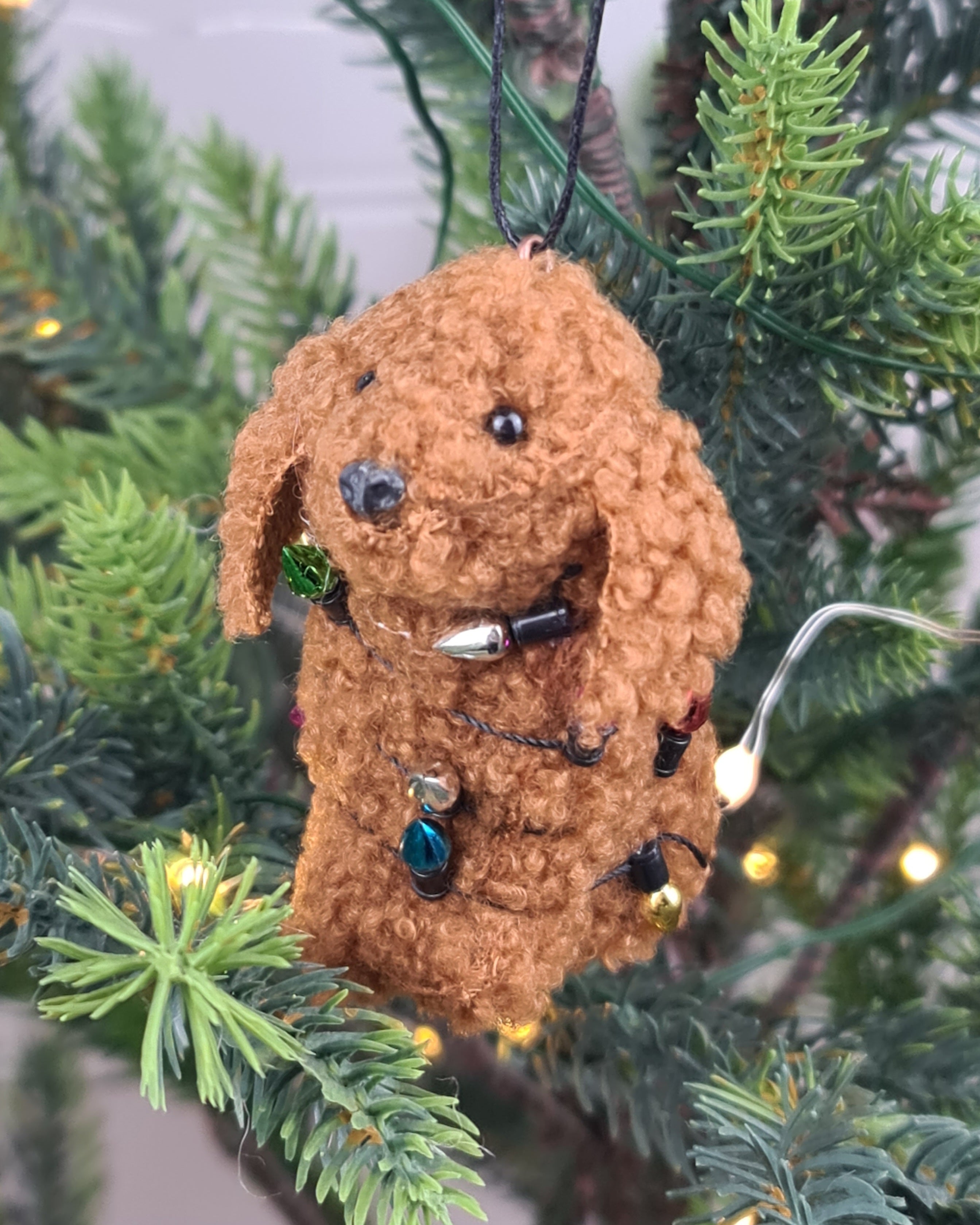 Sam the Cavoodle Ornament
