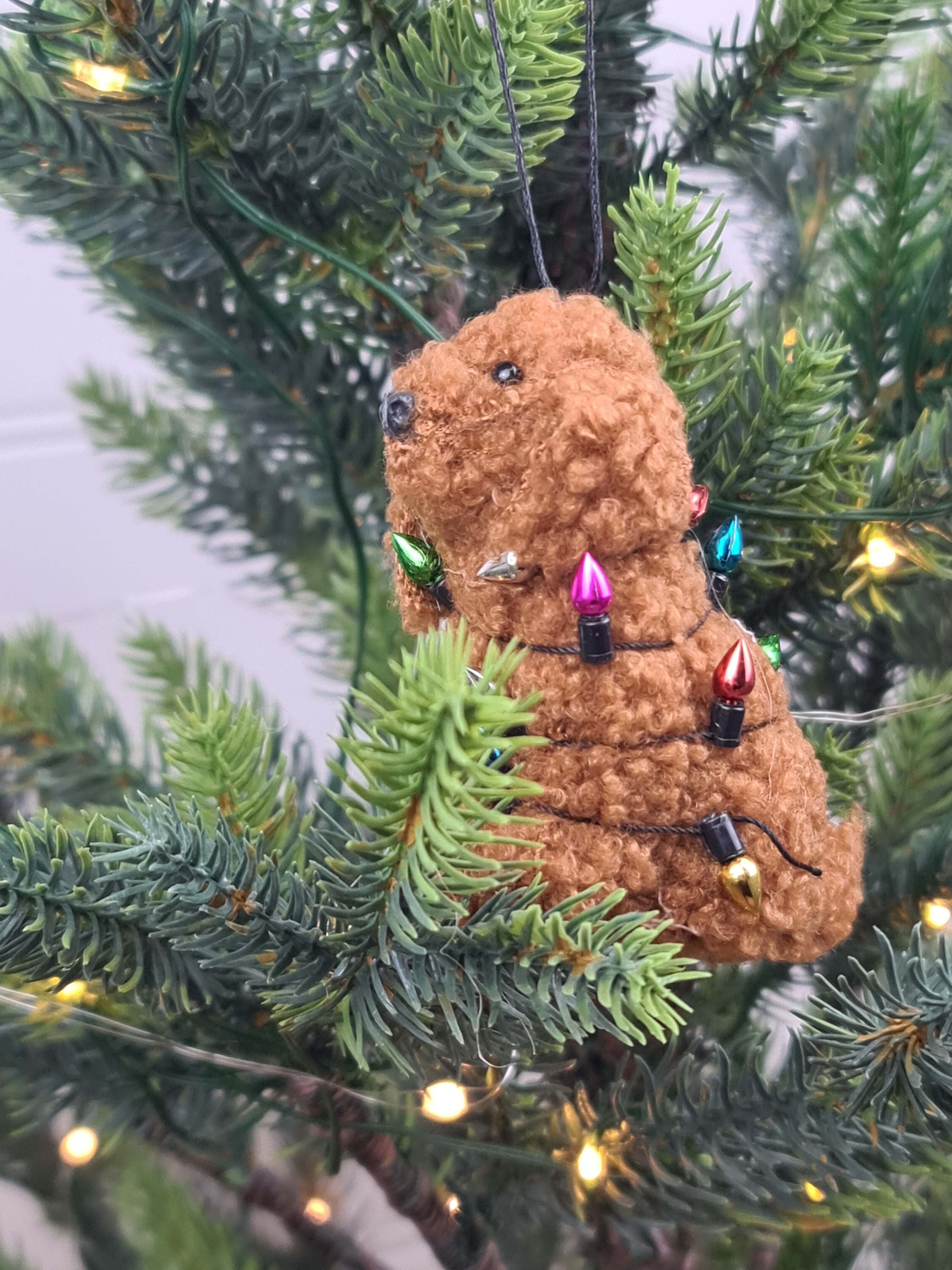 Sam the Cavoodle Ornament
