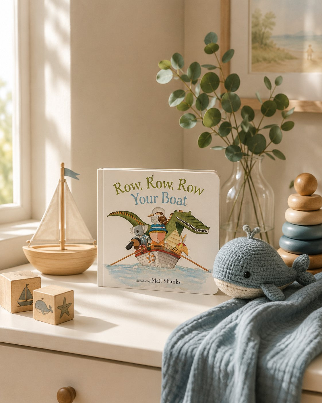 Row, Row, Row Your Boat | Board Book