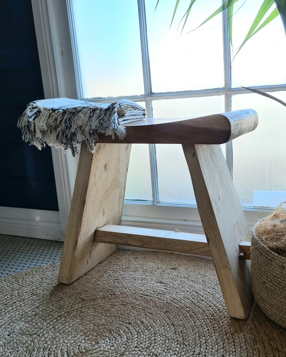 Sa-man Wood Stool - 49cm