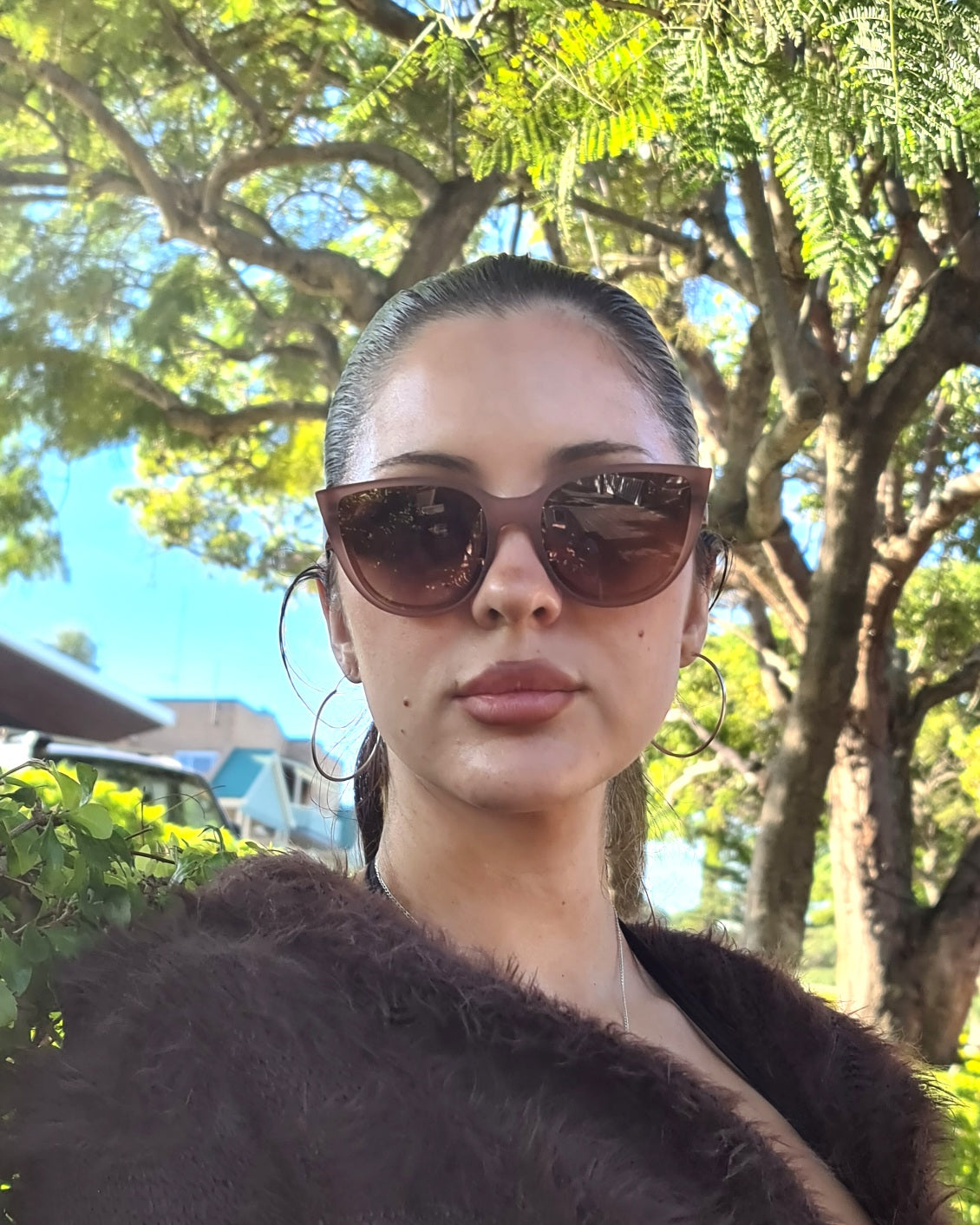 Silvia Sunglasses – Pink Havana