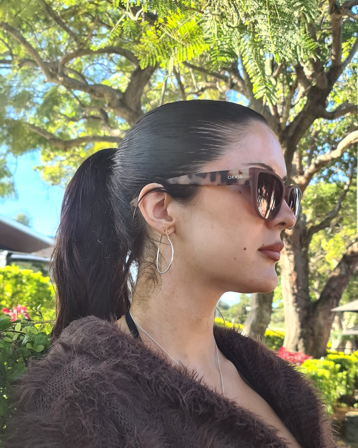 Silvia Sunglasses – Pink Havana