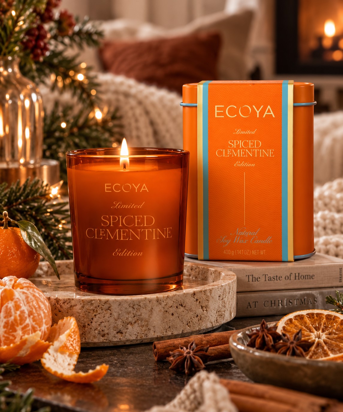 ECOYA Spiced Clementine Madison Candle 400g