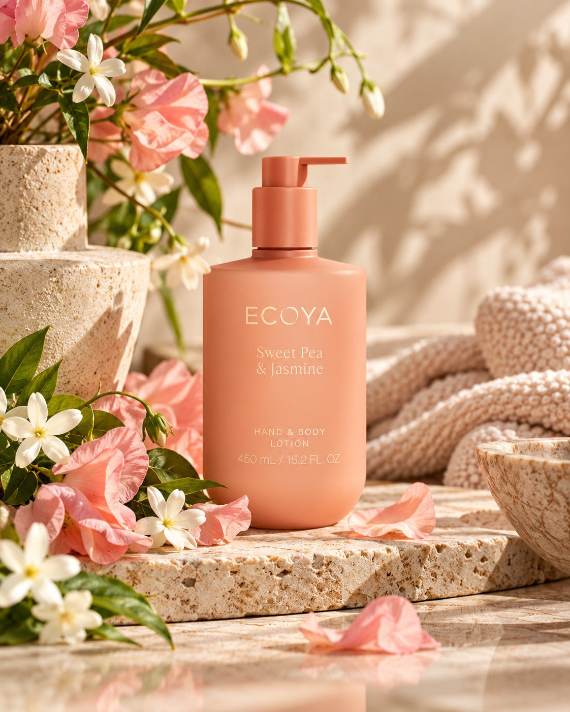 Sweet Pea & Jasmine Hand & Body Lotion - 450ml