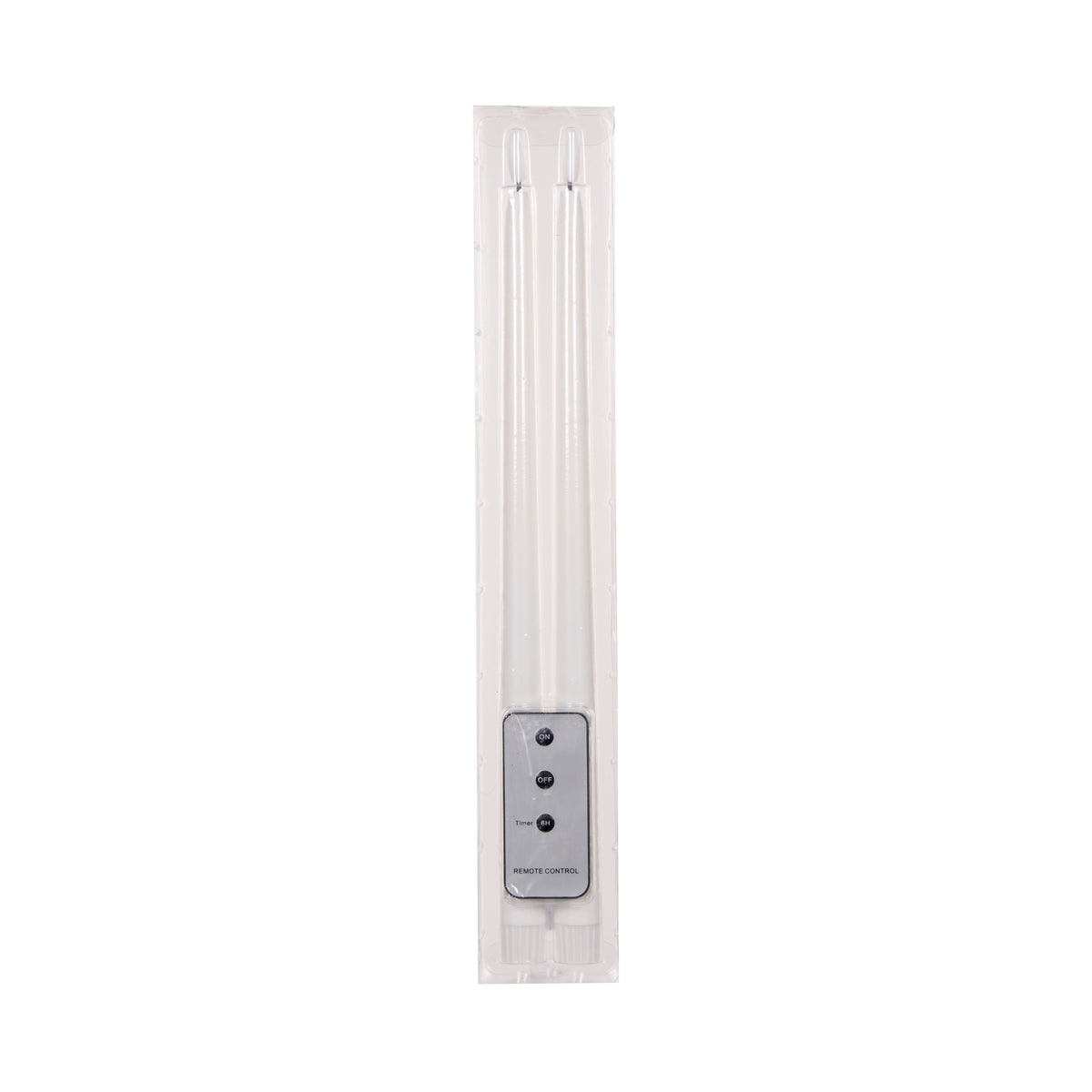 LED Taper Candle Set with Remote – Set of 2