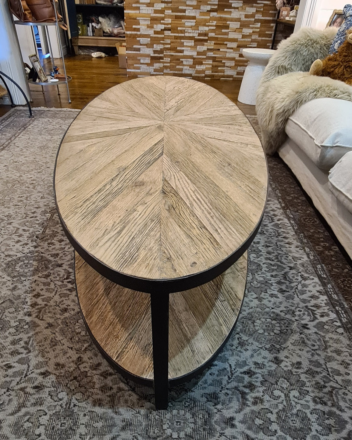 The Foundry Table – Oval Coffee Table