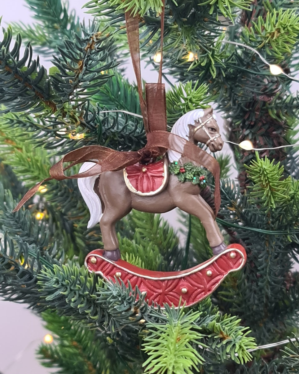 Traditional Rocking Horse Ornament