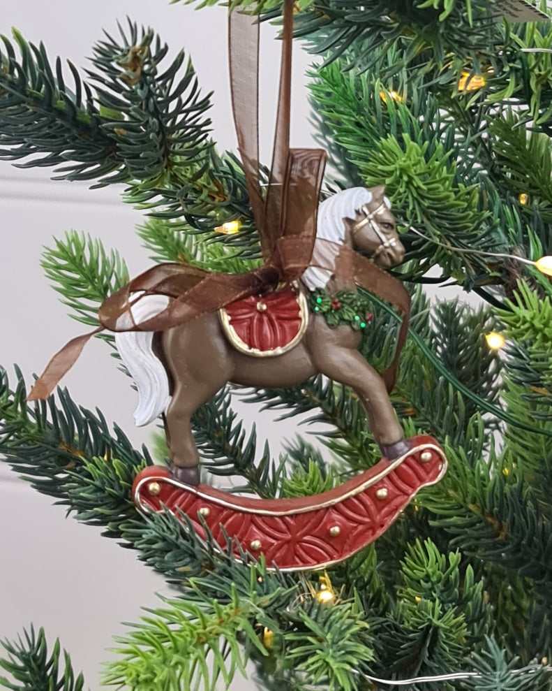 Traditional Rocking Horse Ornament