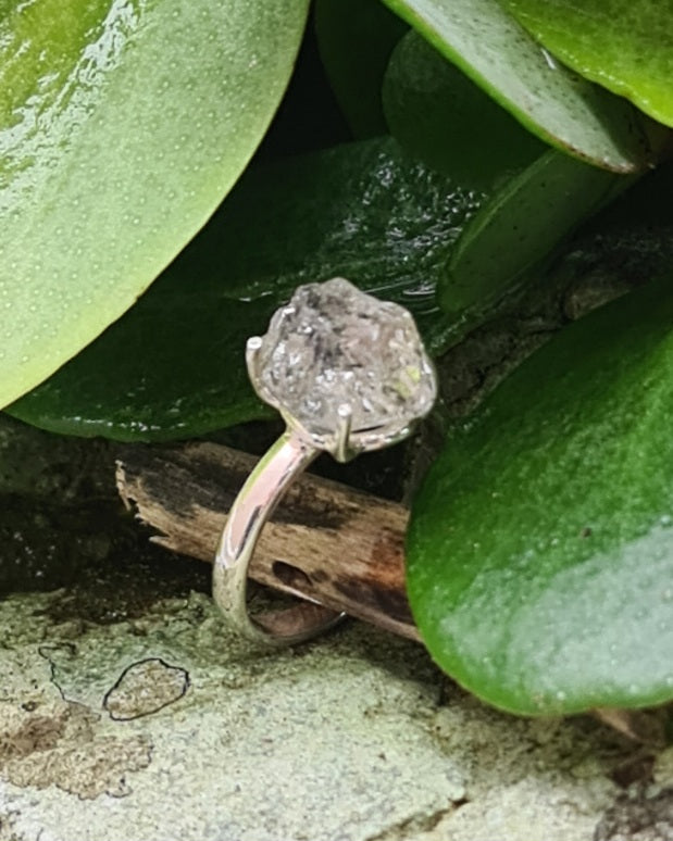 Vera Herkimer Diamond Ring