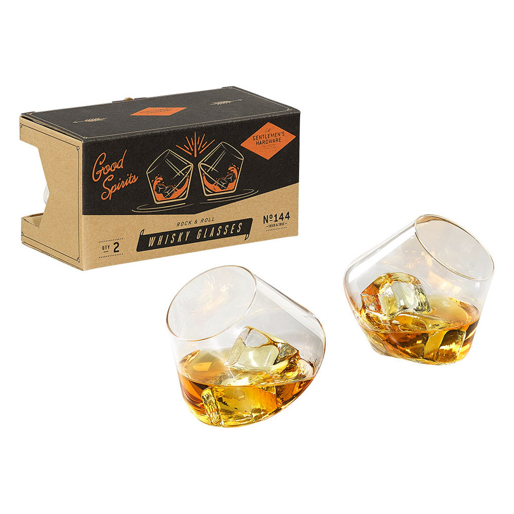 Whisky Glasses – Rock & Roll (Set of 2)