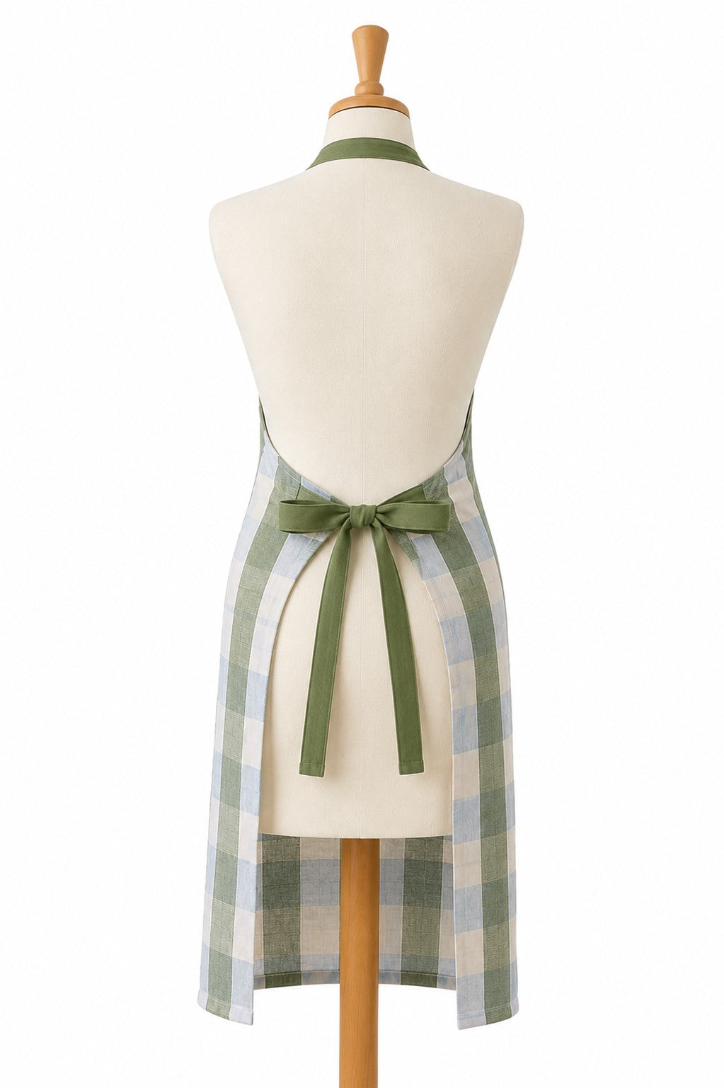 Willow Check Apron