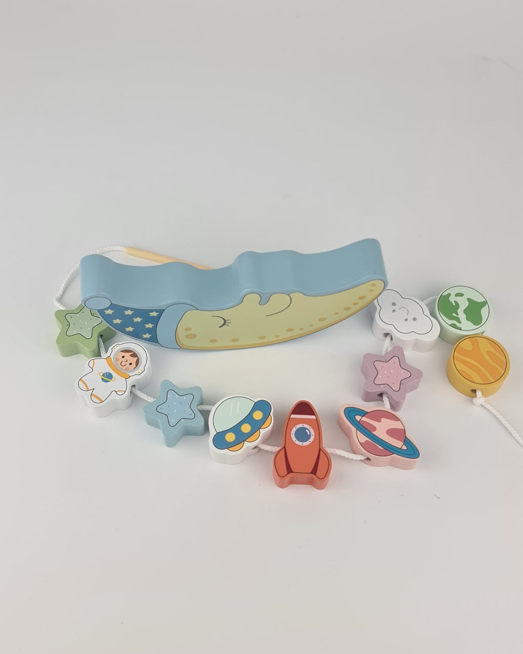 2 In 1 Moon Balance & Lacing Set