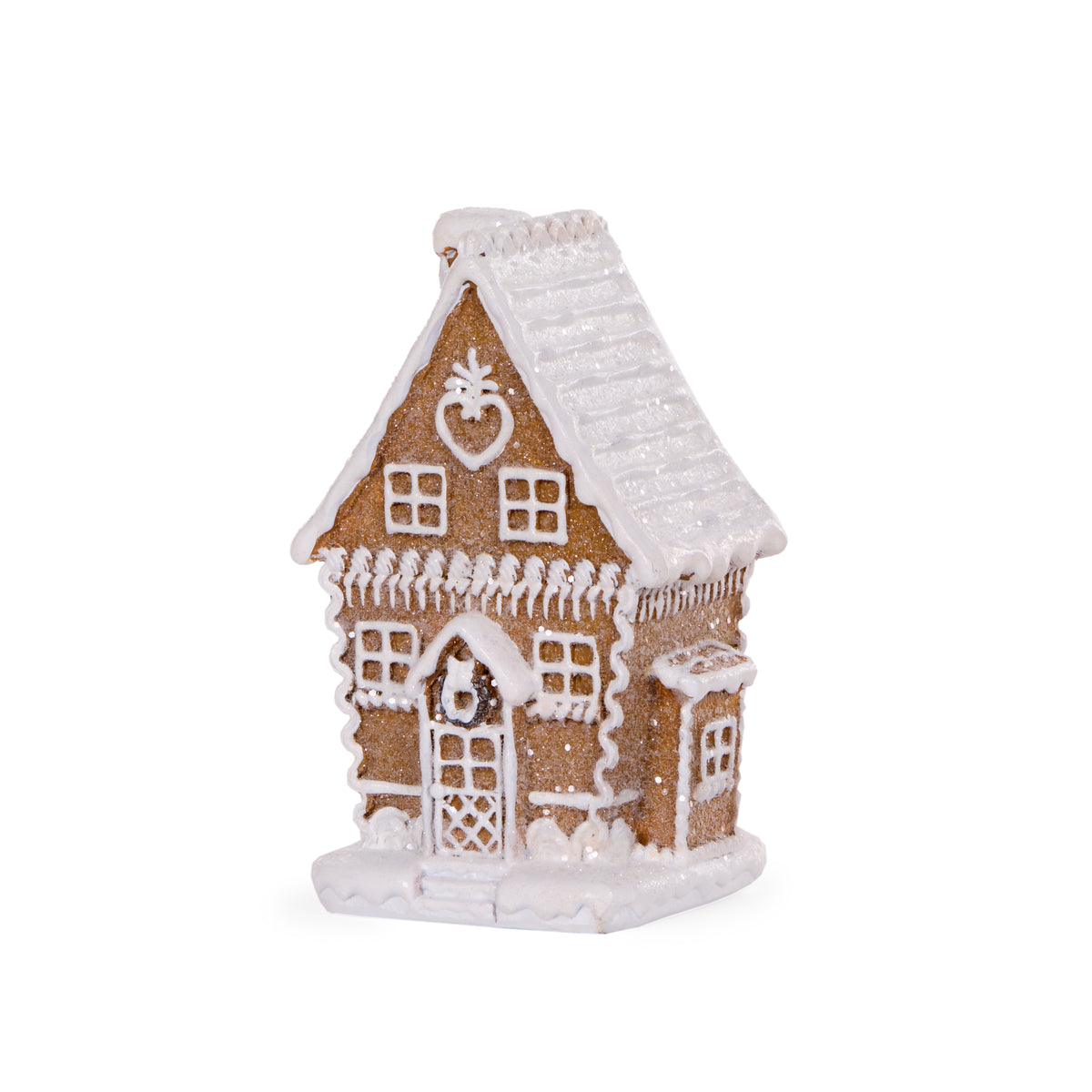 Snowy Gingerbread Cottage