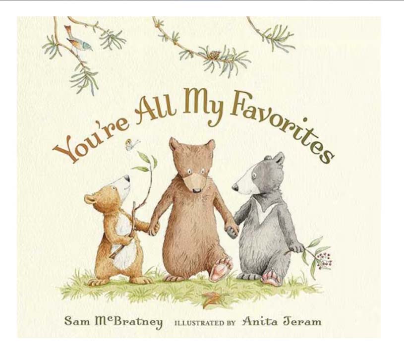 You're All My Favourites | Board Book