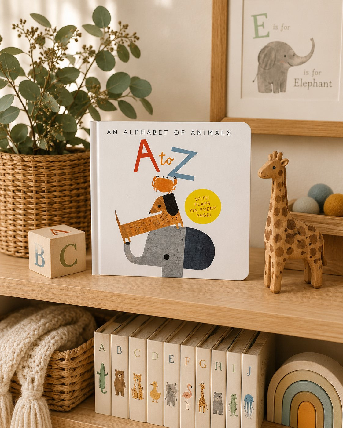 A to Z: An Alphabet of Animals – A Lift-the-Flap Adventure